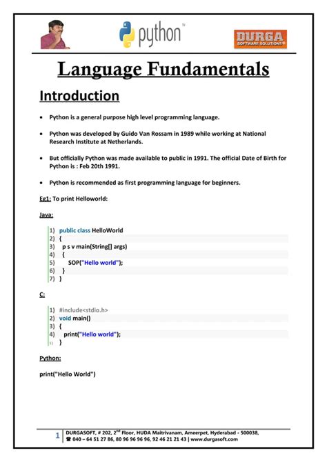 Image result for Durga Sir Python Tutorial