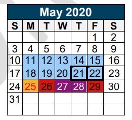 Bens Branch Elementary - School District Instructional Calendar - New ...