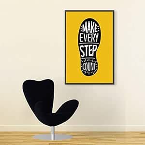 Inephos Make Every Step Count Poster Art | Inspirational Posters (Size ...