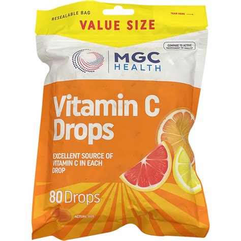 MGC Health Vitamin C Drops (80 ct) Delivery or Pickup Near Me - Instacart