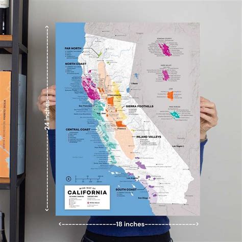 California Wine Map