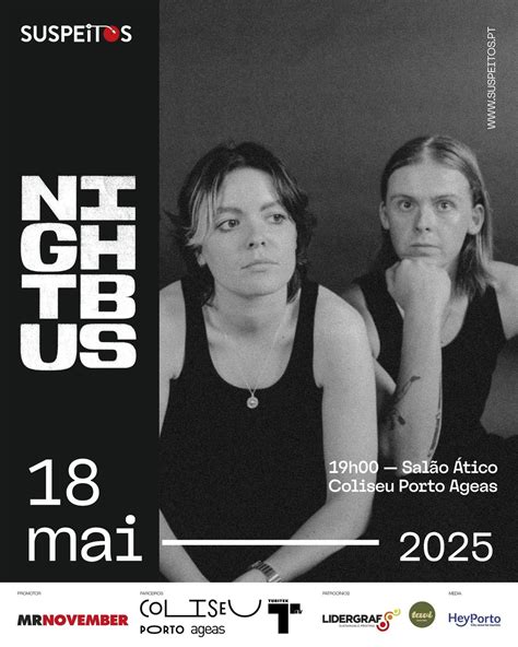 Os SUSPEITOS, em coprodução com o Coliseu Porto Ageas, apresentam ...