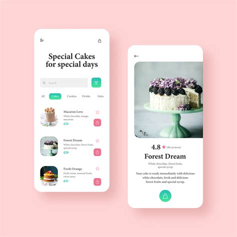Bakery Shop Interface 的图像结果