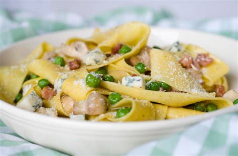 Gino D'Acampo's pappardelle with dolcelatte   Pasta  
