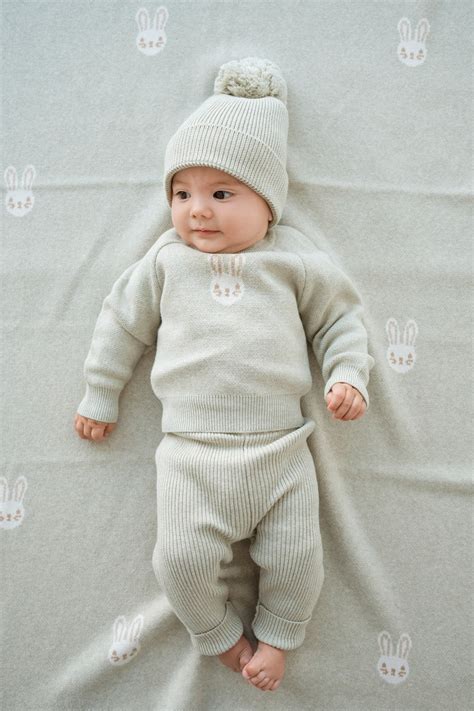 Jamie Kay Bunny Blanket Honeydew Marle | Tiny Sprout