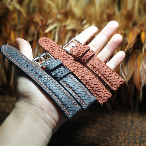 Sensational Salmon Skin Straps