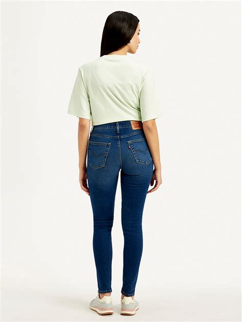 Women's 721 Blue Skinny Fit High Rise Jeans – Levis India Store