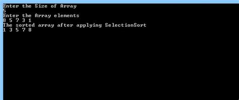 Image result for Selection Sort Algorithm C