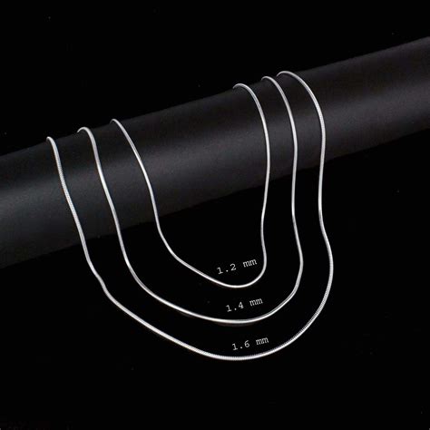 Buy Silver Chains for Neck | 925 Silver Chains for Men and Women ...