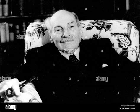 Prime Minister Clement Richard Attlee Stock Photo - Alamy