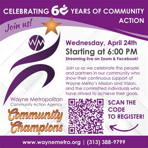 Wayne Metropolitan Community Action Agency on LinkedIn: SAVE THE DATE! Wayne Metro will ...