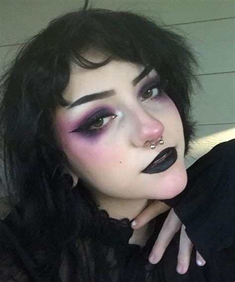 emo glam makeup