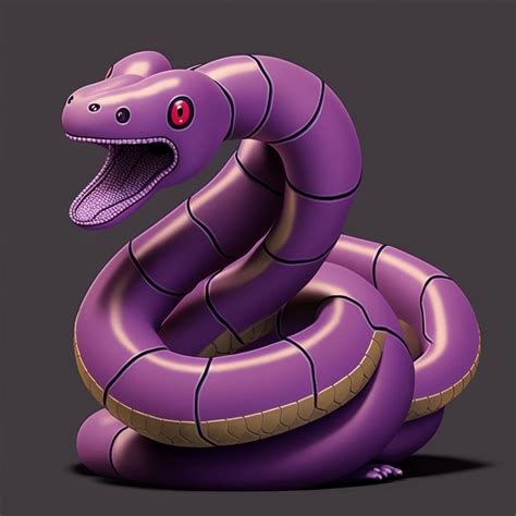 Purple Snake Pokemon
