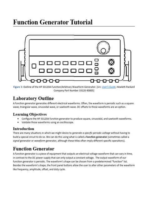 Function Generator Using Guide 的图像结果