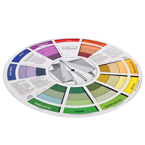 Buy Popular Coloring Matching Color Wheel Colors Mixing Chart For ...