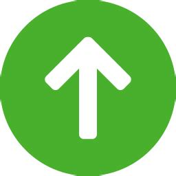 Download Free Green arrow up Icons in PNG & SVG