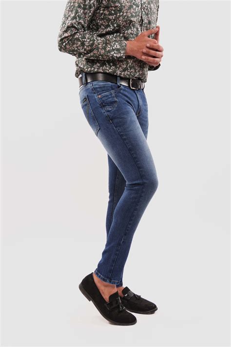 Indigo Blue Skinny Fit Denim – Threads of Harman