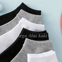 Promo Paket 10 pasang Kaos Kaki Pendek Semata Kaki Pria dan Wanita ...