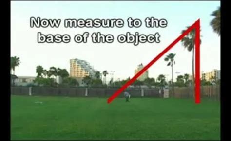 How Calculate Height Using a Protractor 的图像结果