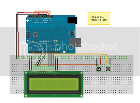 Image result for Arduino Connection to LCD with Multi Buttons