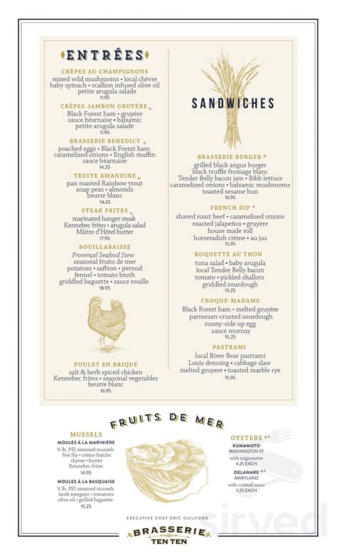 brasserie ten ten UPDATE! — jennifer rhode design