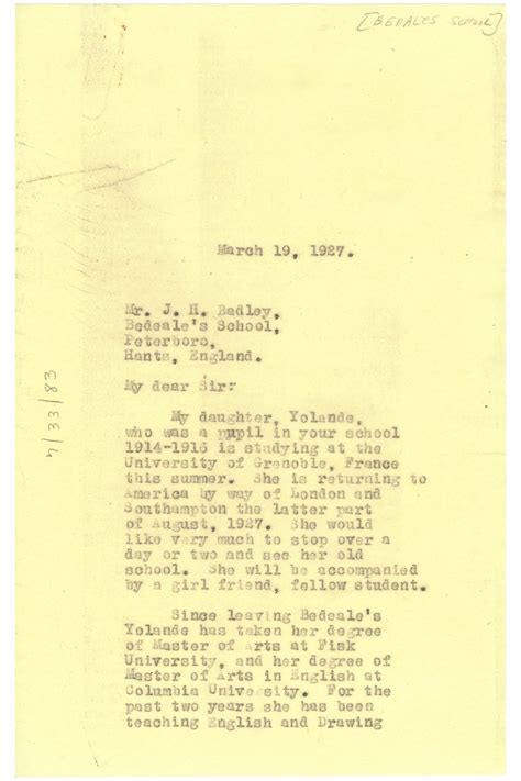 W. E. B. Du Bois Writes To His Daughter Yolande: A Letter Every Parent ...