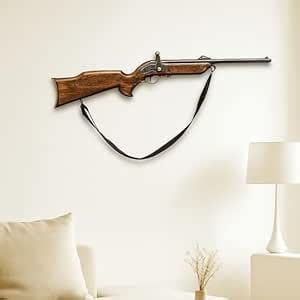 S S Wood Nation Wall Hanging Showpiece Toy Gun Vintage Look Bandook for ...