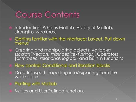 Image result for MATLAB Lecture 1