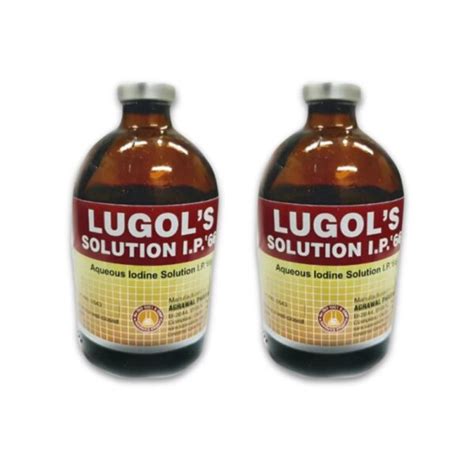 Aqueous Iodine Solution | lugol's solution