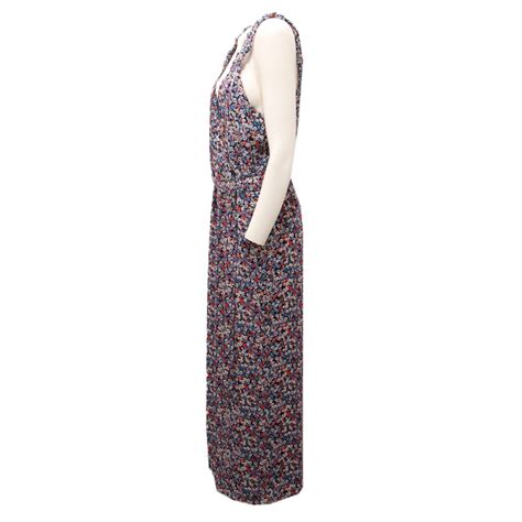 3036AD tuta intera donna MICHAEL KORS blue jumpsuit women