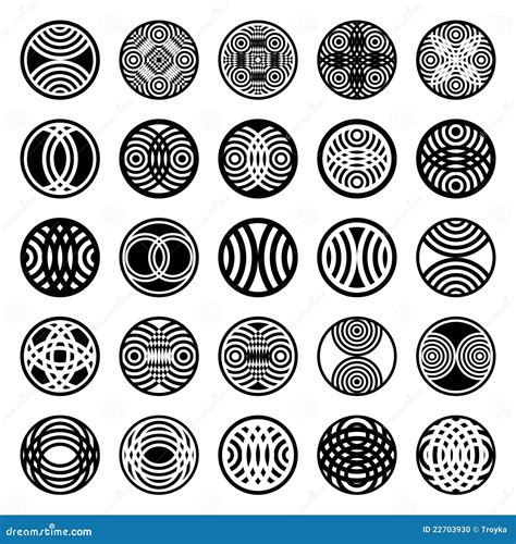 Geometrical Designs And Patterns In Circle