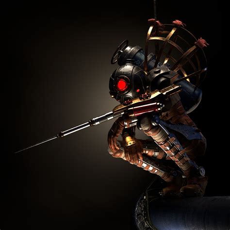 Bioshock Big Sister Concept Art