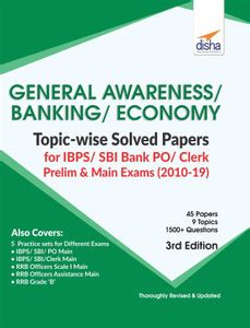 General Awareness, Banking & Economy Topic-Wise Solved Papers for Ibps ...