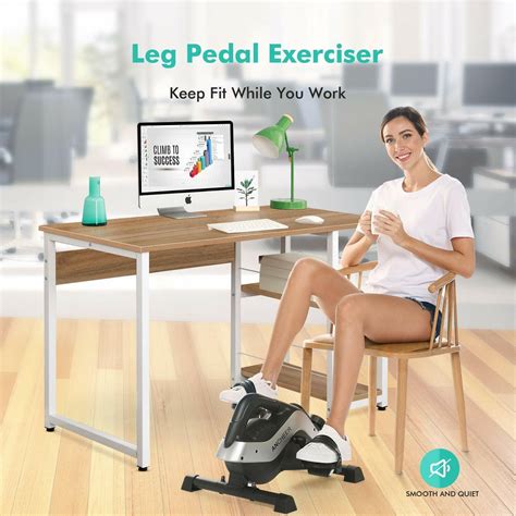ANCHEER Electric Elliptical Machine Trainer Under Desk Bike Pedal ...