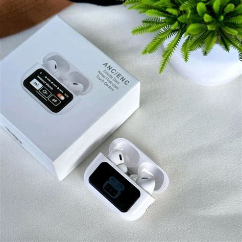 Air Pro 2 Plus With Display, Wallpaper, Timer, Brightness, Anc ...