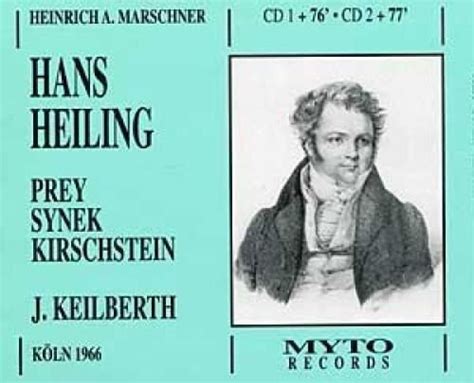 Marschner: Hans Heiling: Prey, Synek, Kirschstein, Hering: Amazon.in ...