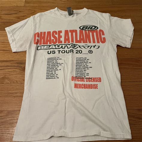 Chase Atlantic tour tee size small - Depop