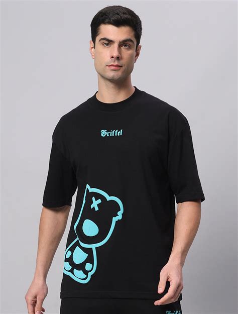 Blackout Teddy Oversized T-shirt 🧸 – griffel