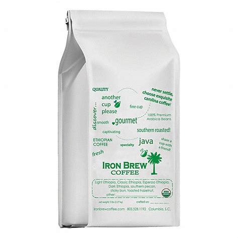 IRON BREW, Light Ethiopia, Bag Beverage Pack, Coffee - 818KN7|OLE5G ...