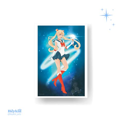 Sailor moon fan art – Heykin arts