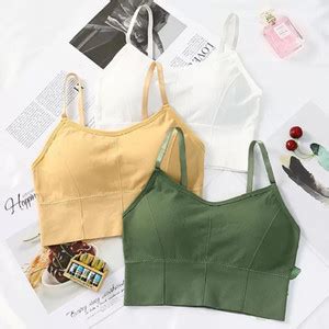 Zevesty Women Cami Bra Lightly Padded Bra - Buy Zevesty Women Cami Bra ...