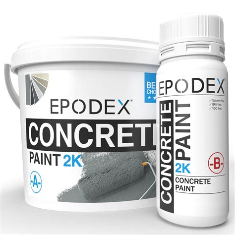 Buy EPODEX® 2K Concrete Paint Epoxy Resin Based Floor Coaint Kit Many ...