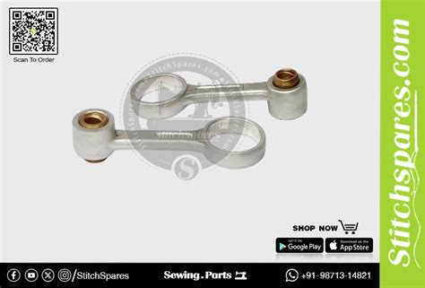 Connecting Rod ( JACK ORIGINAL) Jack JK-8558, JK-8560 2 or 3 Needle Ch ...