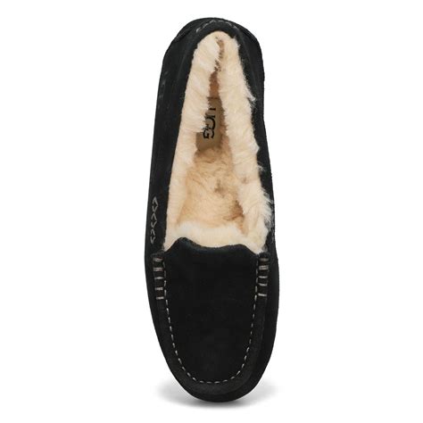 UGG Women's Ansley Slipper - Black | SoftMoc.com