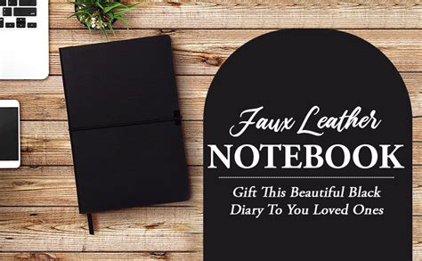 DOODLE PU Leather Executive Diary with Bookmark I A5 I Softbound I 192 ...