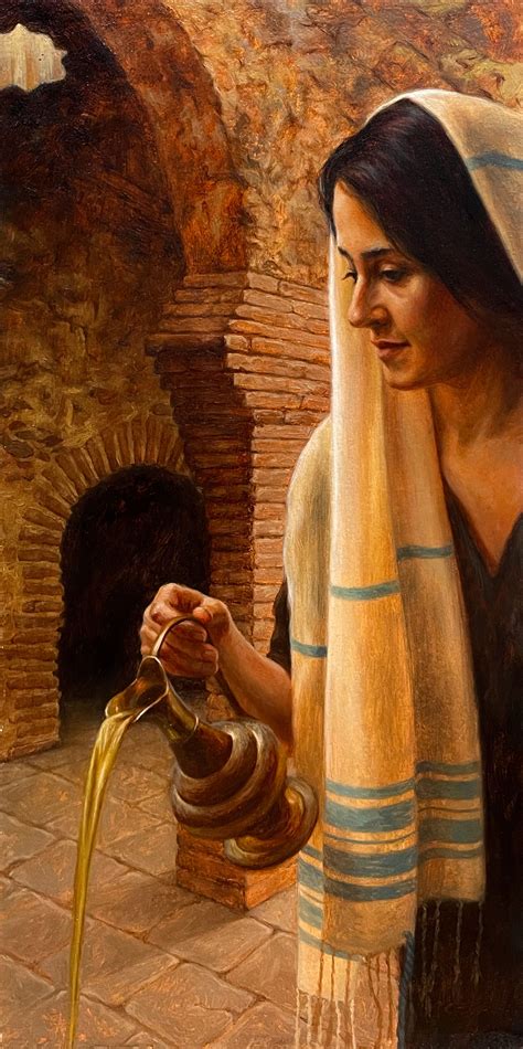 With Oil I Anoint Thee - Prints | hiilanifinearts