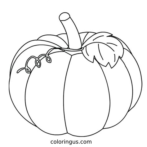 Pumpkin Coloring Pages (Free Printable PDF)