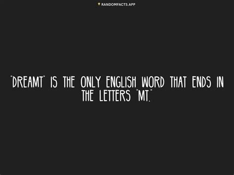 English Word Ending In Mt