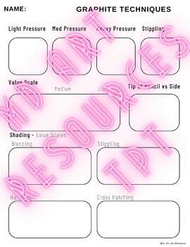 Image result for Beginner Graphite Drawing Lesson Plan