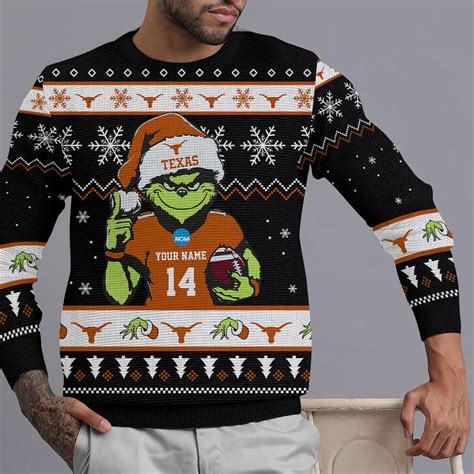 Texas Longhorns Custom Christmas Ugly Sweater – Nousty